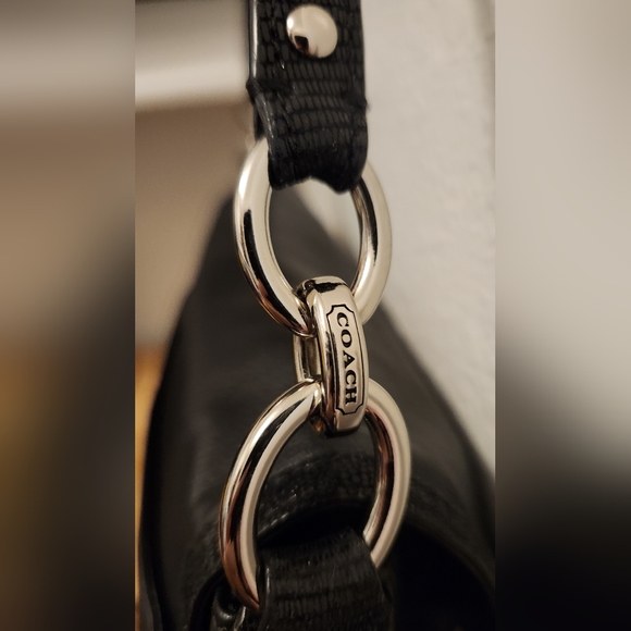 COACH Taylor Leather Flap Shoulder Purse - Picture 6 of 11